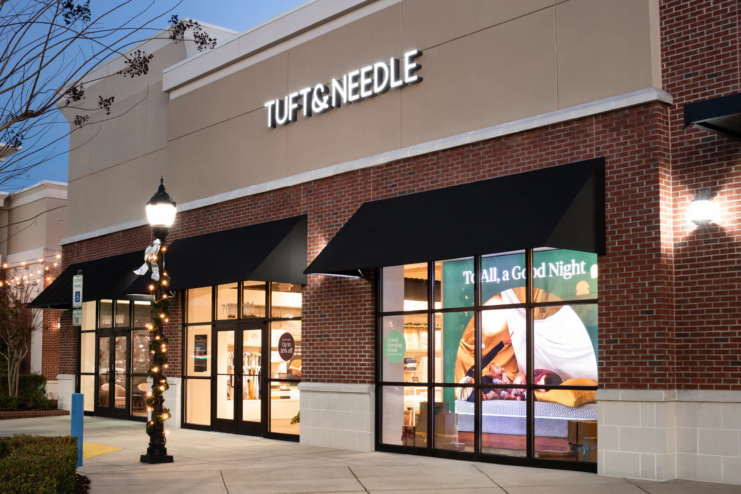 Outside of T&N store in Durham, NC