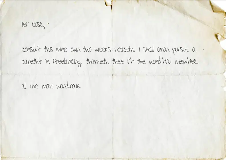 quitting letter, resigning letter, resignation letter, funny resignation letter, funny quitting letter, funny resigning letter, hilarious resignation letter,